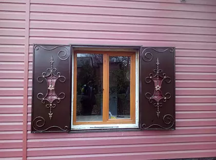 Кованые ставни на окна СО-01