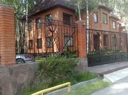 Кованые откатные ворота ВО-50