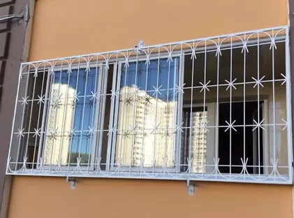 Кованые решётки на лоджию РЛ-03