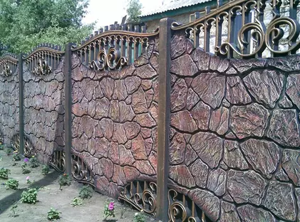 Кованые красивые заборы КЗ-03