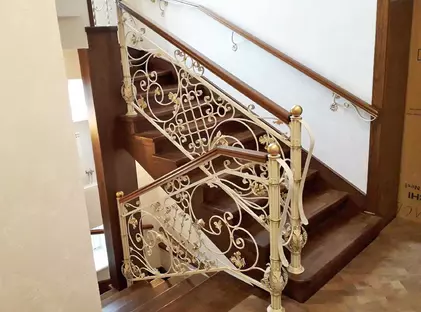 Кованые перила в классическом стиле КПКС-04