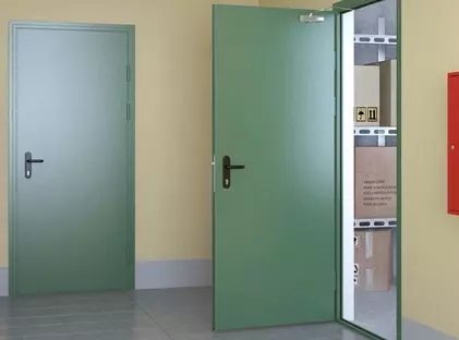 Кованые двери противопожарные ДП-04