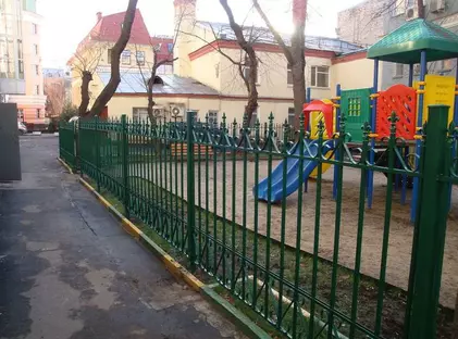 Кованый забор для площадок ДП-04