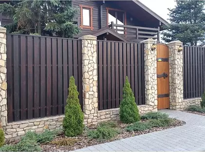 Кованые красивые заборы КЗ-06