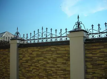 Кованые колпаки на столбы ККС-06