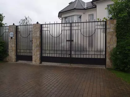 Сварные ворота СВ-07