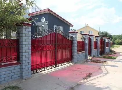 Кованые красивые заборы КЗ-08