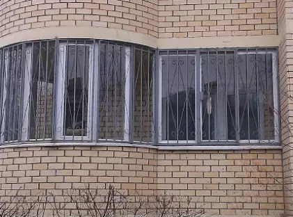 Кованые решётки на лоджию РЛ-08