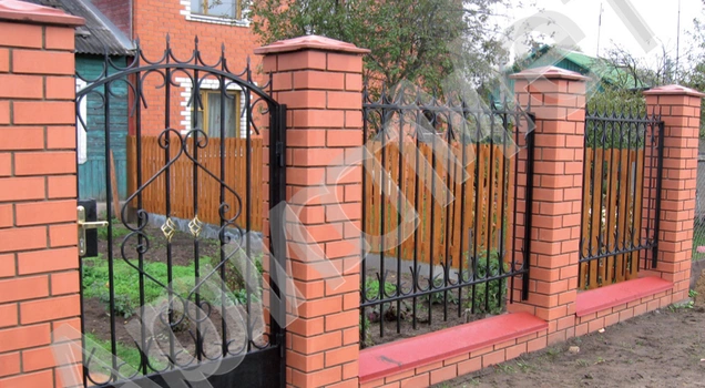 Кованый забор З-02 408862